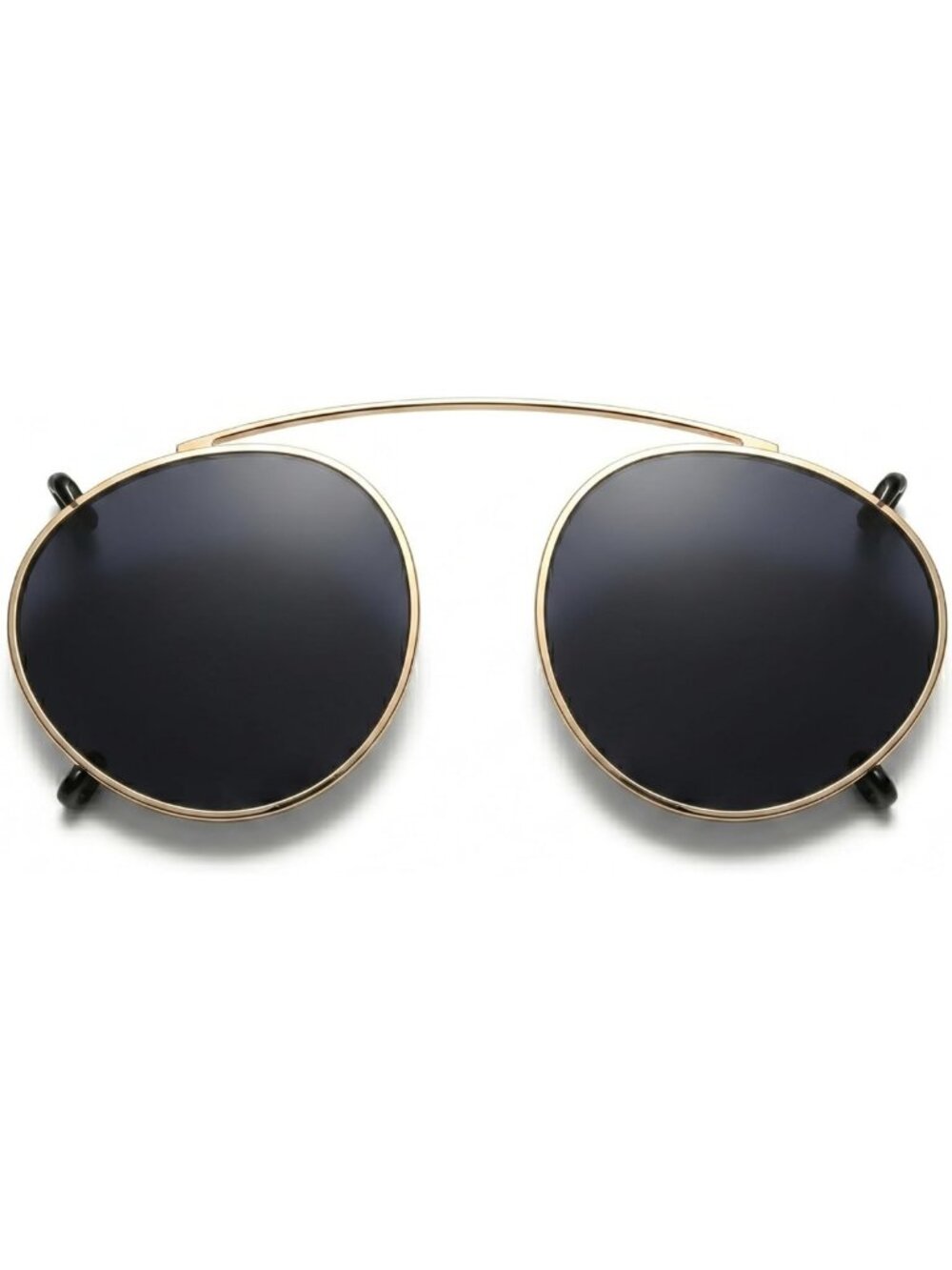 Colorful Clip-On Sunglasses for Prescription Glasses - Stylish Overlays, Single